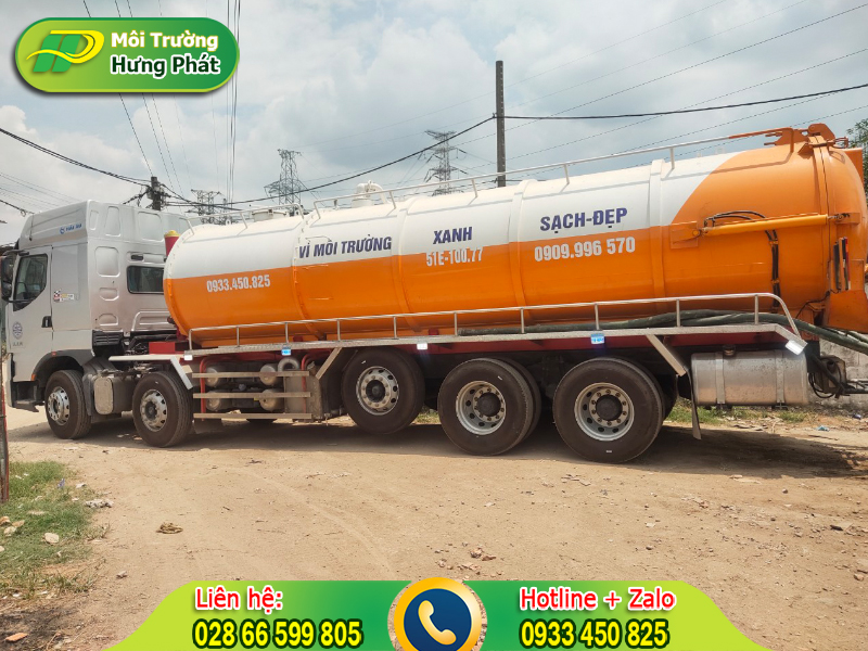 Rút hầm cầu quận 1 và quy trình thực hiện