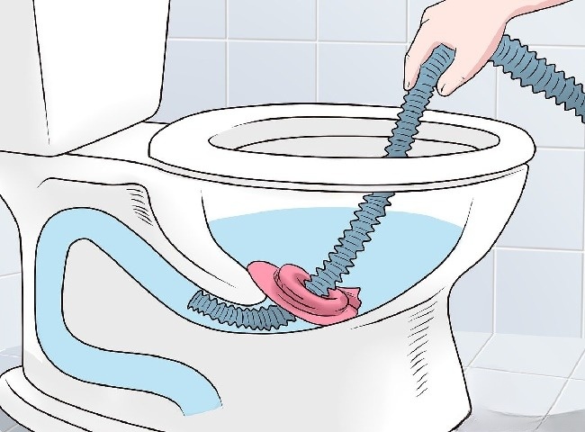 D&ugrave;ng gậy pit t&ocirc;ng để l&agrave;m sạch v&agrave; th&ocirc;ng dễ d&agrave;ng hơn